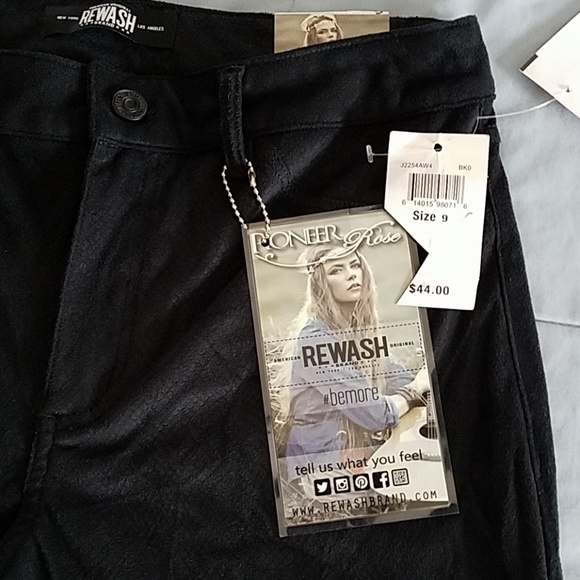 NWTS PIONEER ROSE REWASH JEANS SIZE 9 - Picture 2 of 8